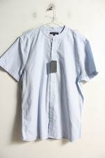 Peacocks Mens Collarless Shirt