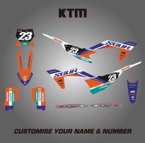 Custom ktm graphics sxf - mx, sx