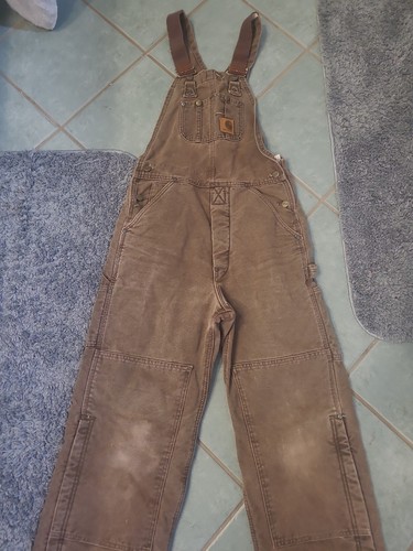 Men carhartt brown insulated - men's,