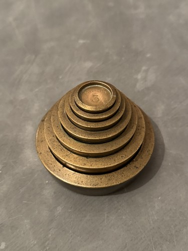 Vintage avery brass stacking - avery,