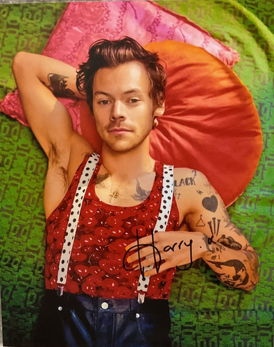Superb harry styles signed - superb,