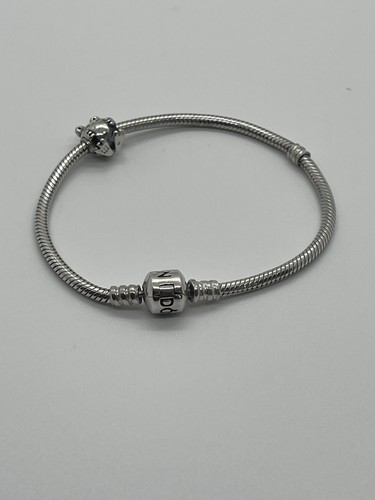 Pandora sterling silver snake - silver,