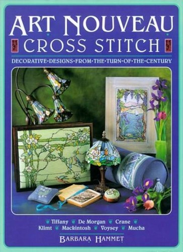 Art nouveau cross stitch - art,