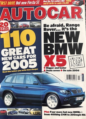 Autocar nov 2004 bmw - 2004, new