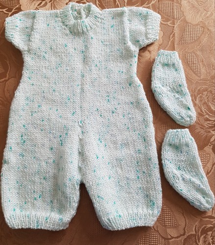 Hand knitted baby - knitted, and