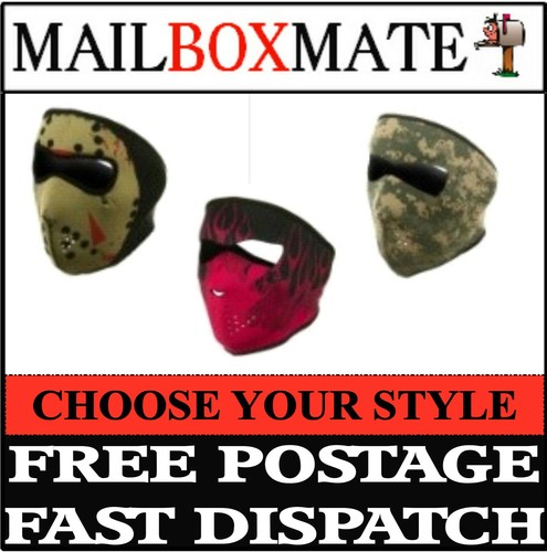 Full face mask neoprene - full,