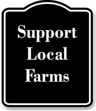 Support Local Farms BLACK