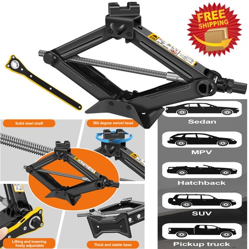 Ton wind scissor jack - wind, up