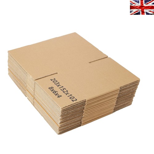 Flat packed 8x6x4 - 25,