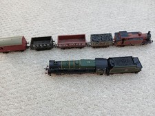 Loco and 4 Trucks +Royal Scot in need of repair 