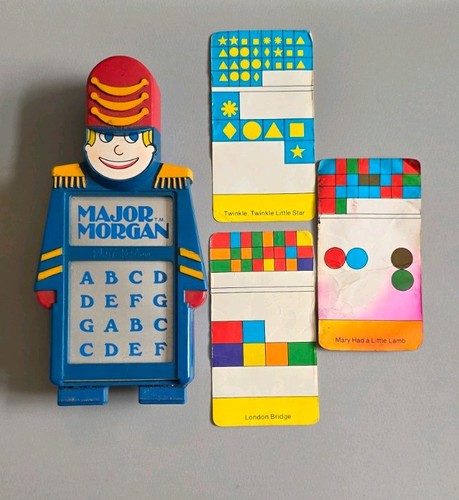 Vintage playskool major morgan - vintage,