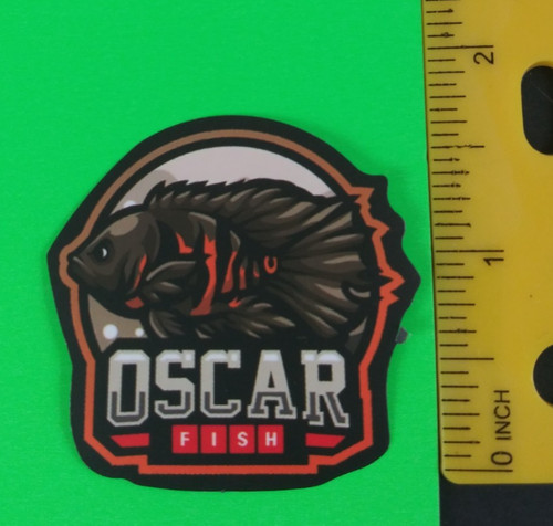 Oscar fish colorful - colorful,