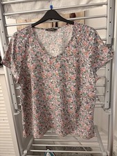 Ladies Short Sleeve Top Size
