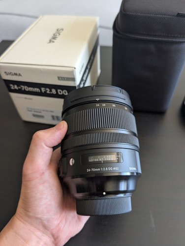 Sigma art 70mm 8 - f/2.8, dn