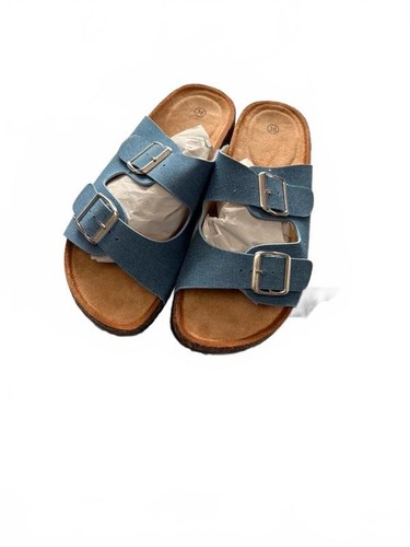 Brand buckle sandals colour - brand,