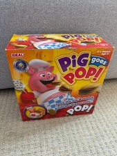 Board Game - Pig Goes Pop - Ideal Games - Child Kid Family Fun - Boxed