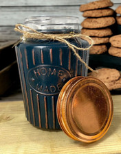 Hand Decorated Glass Storage