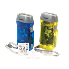 Wind Up Dynamo Torch With 3