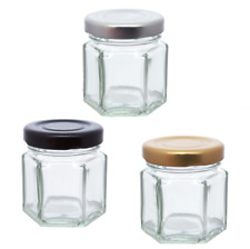 45ml Hexagonal Jam Jars Mini