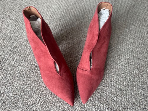 Next terracotta red suede - terracotta,