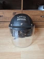 Vintage Leather Harley-Davidson BHV Jet Flip helmet