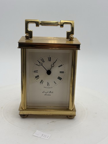 Vintage style brass carriage - style,