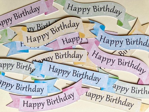 Happy birthday sentiments card - sentiments,