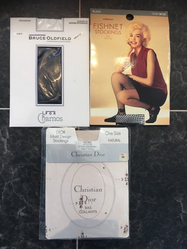 Vintage stockings christian - stockings,