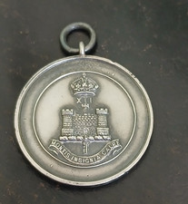 Suffolk Regiment WW1 Football Prize Medal White Metal 