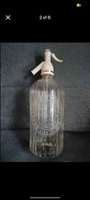 Antique vintage glass soda