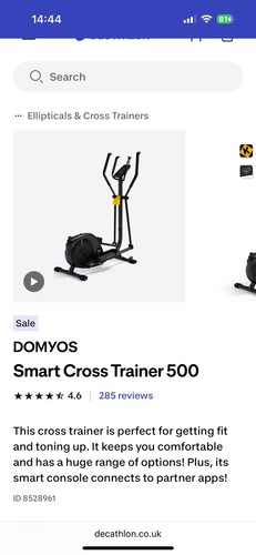 Domyos cross trainer - cross,