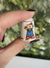 Colourful dungaree Teddy Bear