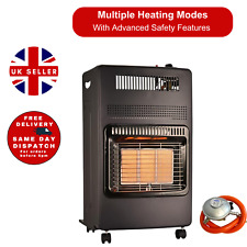 AMOS 4.2kW Portable Gas Heater Home Office with Hose & Regulator Indoor/Outdoor