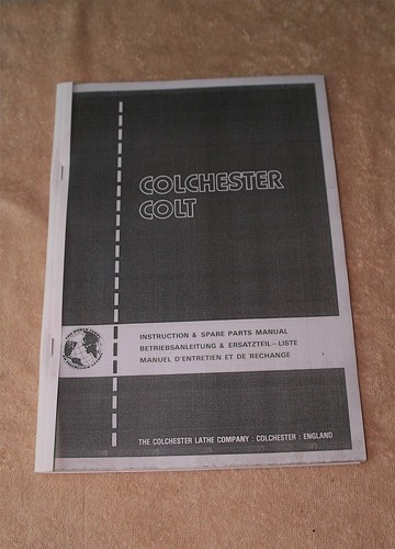 Colchester colt lathe - colchester,