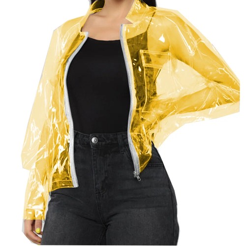 Women pvc leather see through - leather, see-through
