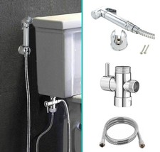 Copper Muslim Shower Head & Hose Bidet Spray Tap - Hygienic Handheld Toilet Kit