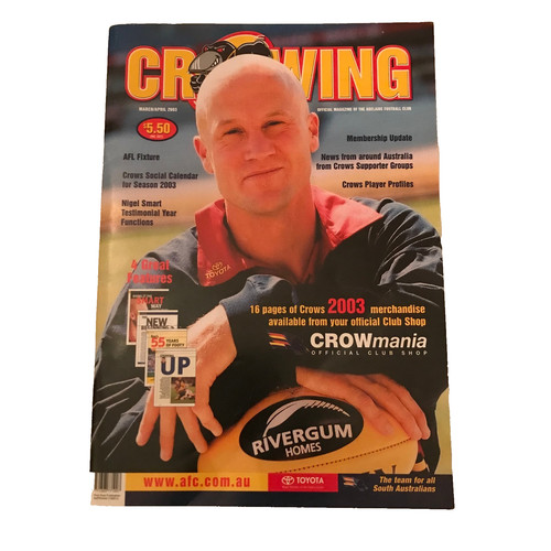 Crowing afl football magazine - afl,