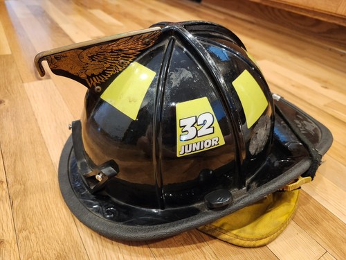 Black fire fighter helmet - fire,