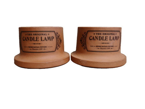 Henry watson pottery candle - pottery,