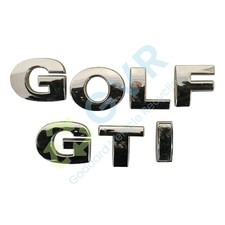 VOLKSWAGEN Golf MK4 GTI 1997-2006 Rear Badges Genuine