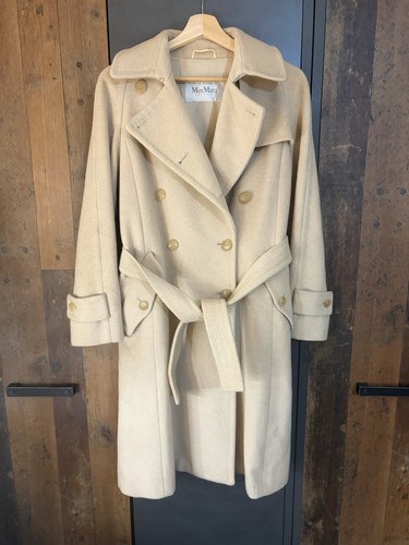 Max mara beige belted camel - mara,