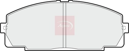 Brake pad set front - set, sumitomo