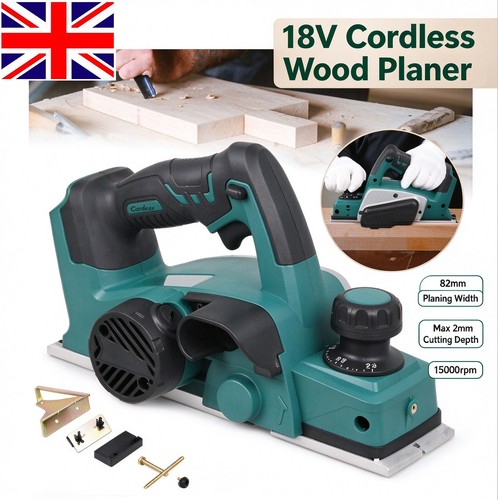 18v cordless wood - cordless, planer