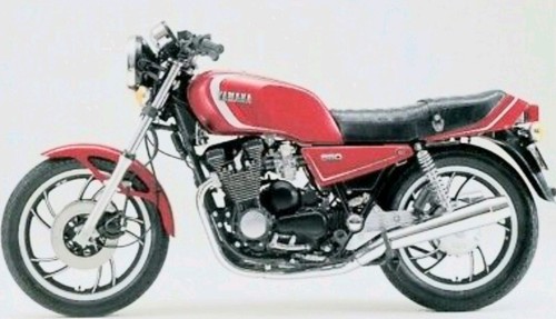 Yamaha xj550 engine - xj550, 81