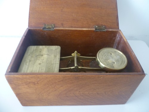 Vintage wooden cased set of - wooden,