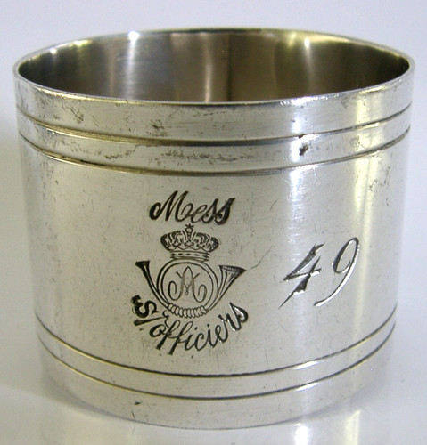 Large french military - military, silver