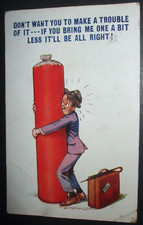 20s BAMFORTH Comic D TEMPEST GIANT STICK OF SEASIDE ROCK HOLIDAY REPLY SERIES