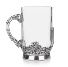 Stunning Pewte Irish Glass