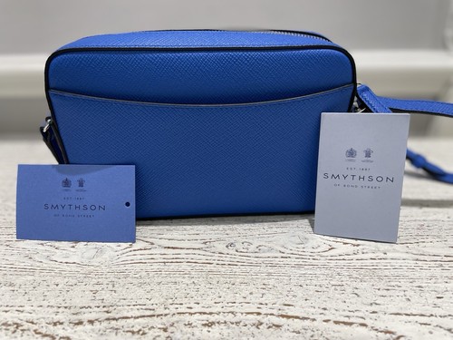 Smythson panama leather camera - smythson,