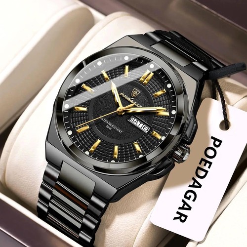 43mm poedagar quartz watch - quartz,